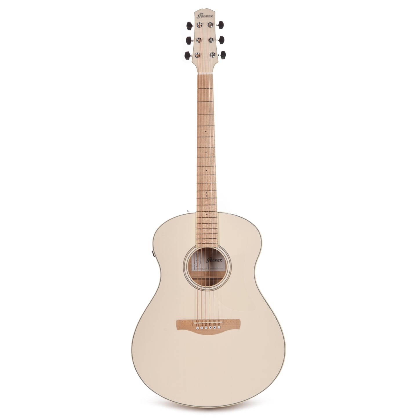 Ibanez AAM370EOAW Acoustic-Electric Guitar Open Pore Antique White Acoustic Guitars / Classical