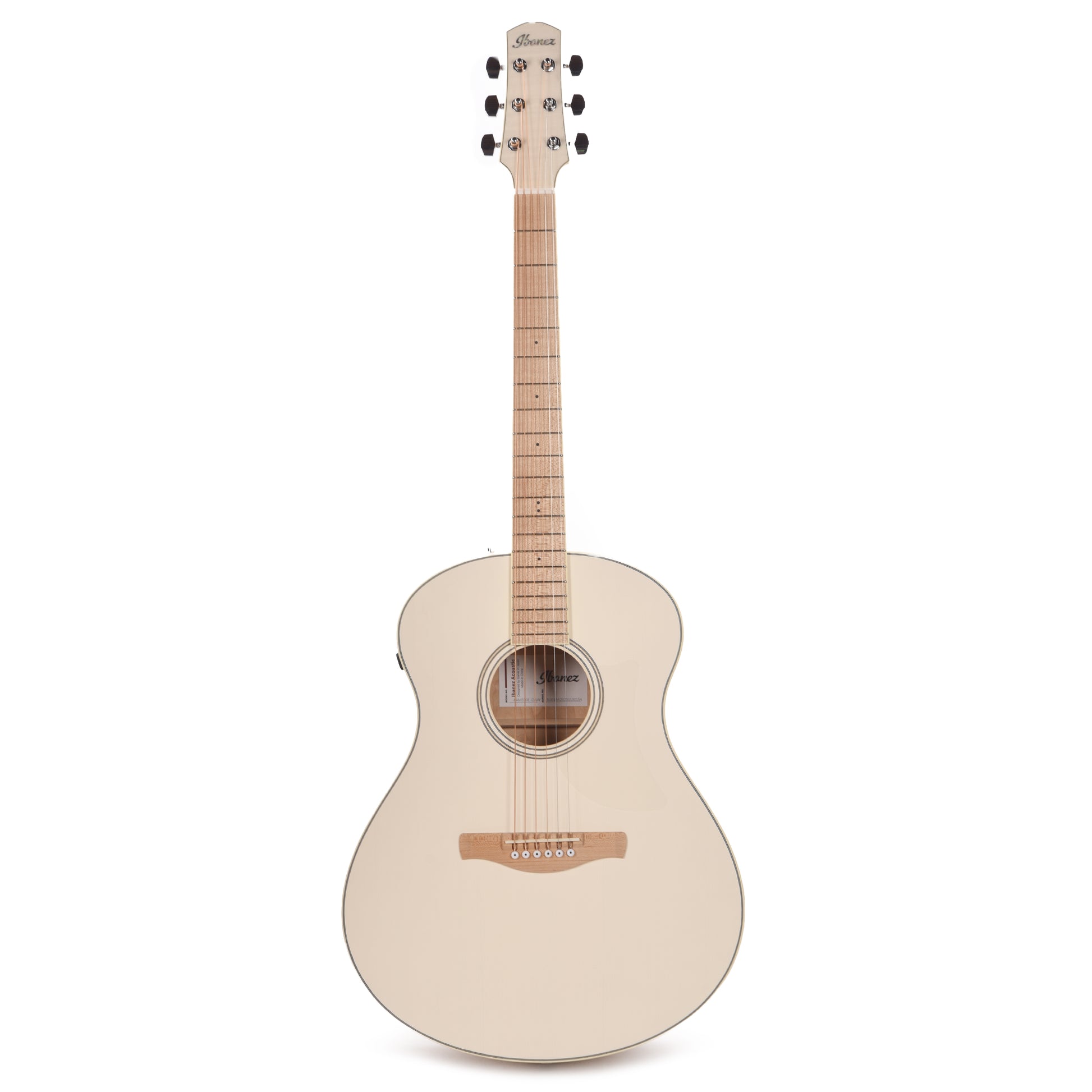 Ibanez AAM370EOAW Acoustic-Electric Guitar Open Pore Antique White Acoustic Guitars / Classical