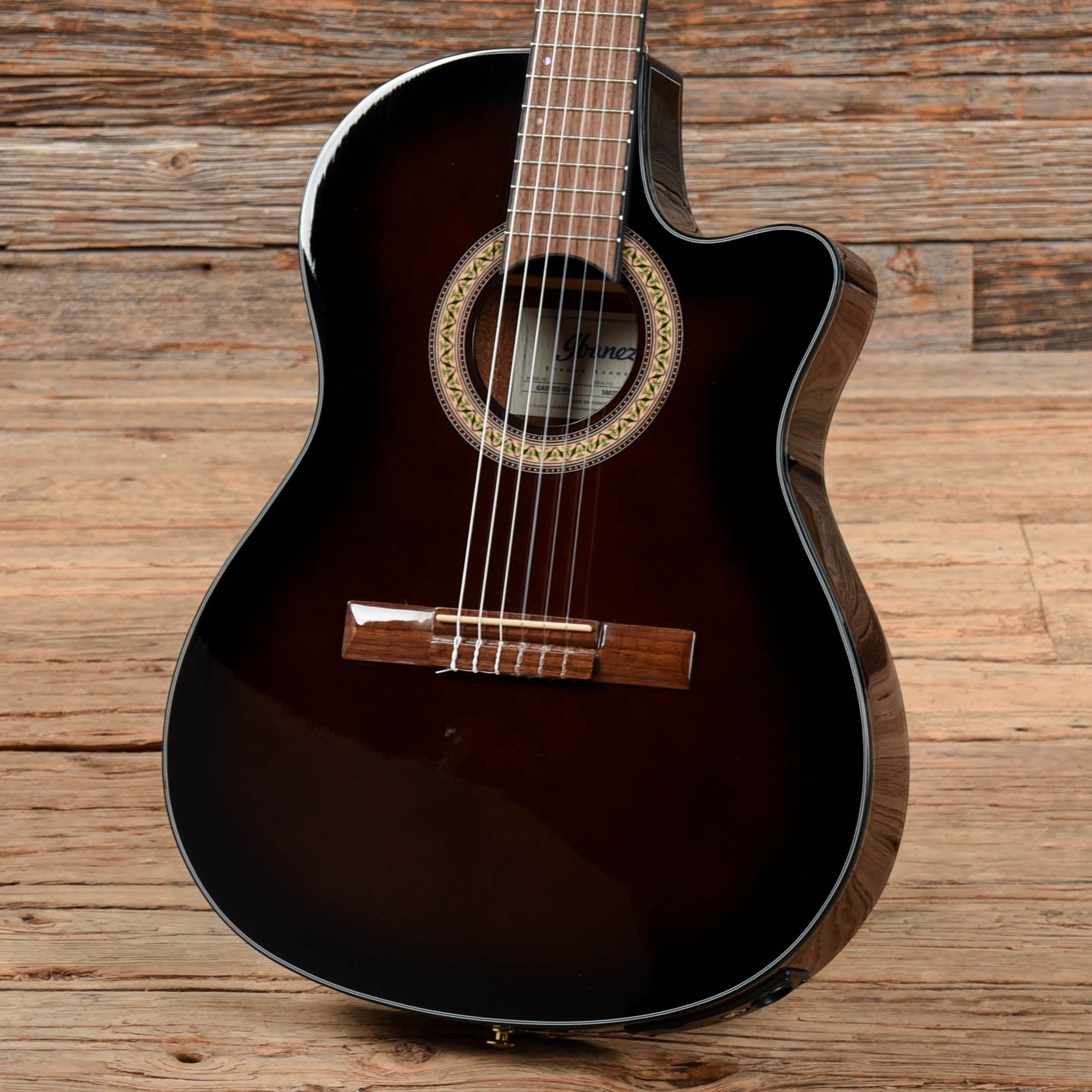 Ibanez GA35TCE-DVS Dark Vintage Sunburst 2021 Acoustic Guitars / Classical