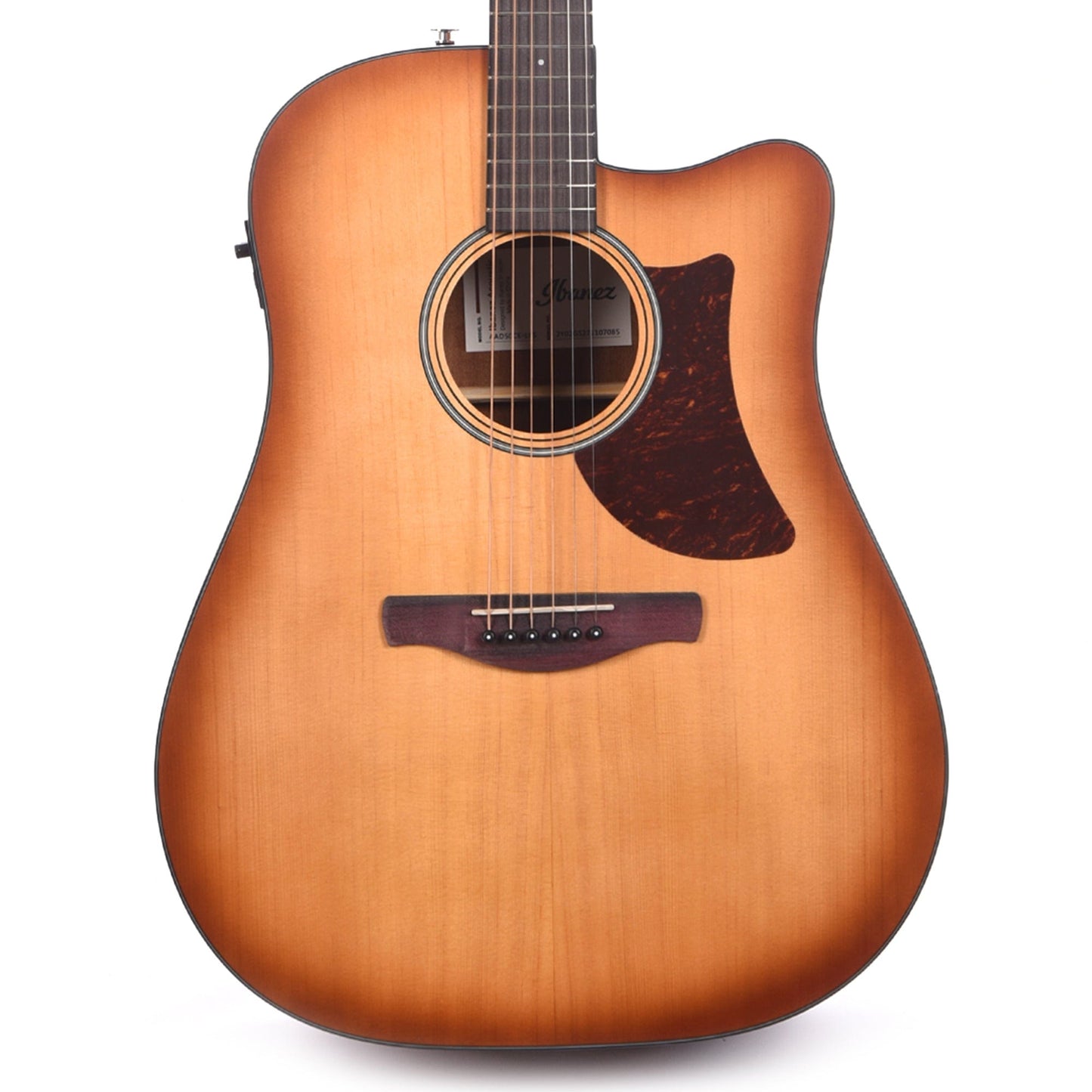 Ibanez AAD50CELBS Acoustic Guitar Light Brown Sunburst Low Gloss Acoustic Guitars / Dreadnought