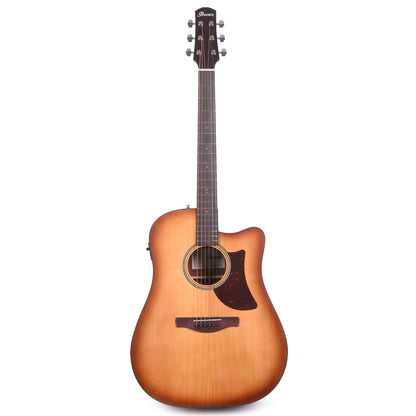 Ibanez AAD50CELBS Acoustic Guitar Light Brown Sunburst Low Gloss Acoustic Guitars / Dreadnought