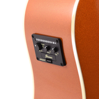 Ibanez ALT30DOM Altstar Acoustic-Electric Spruce/Sapele Dark Orange Metallic High Gloss Acoustic Guitars / Dreadnought