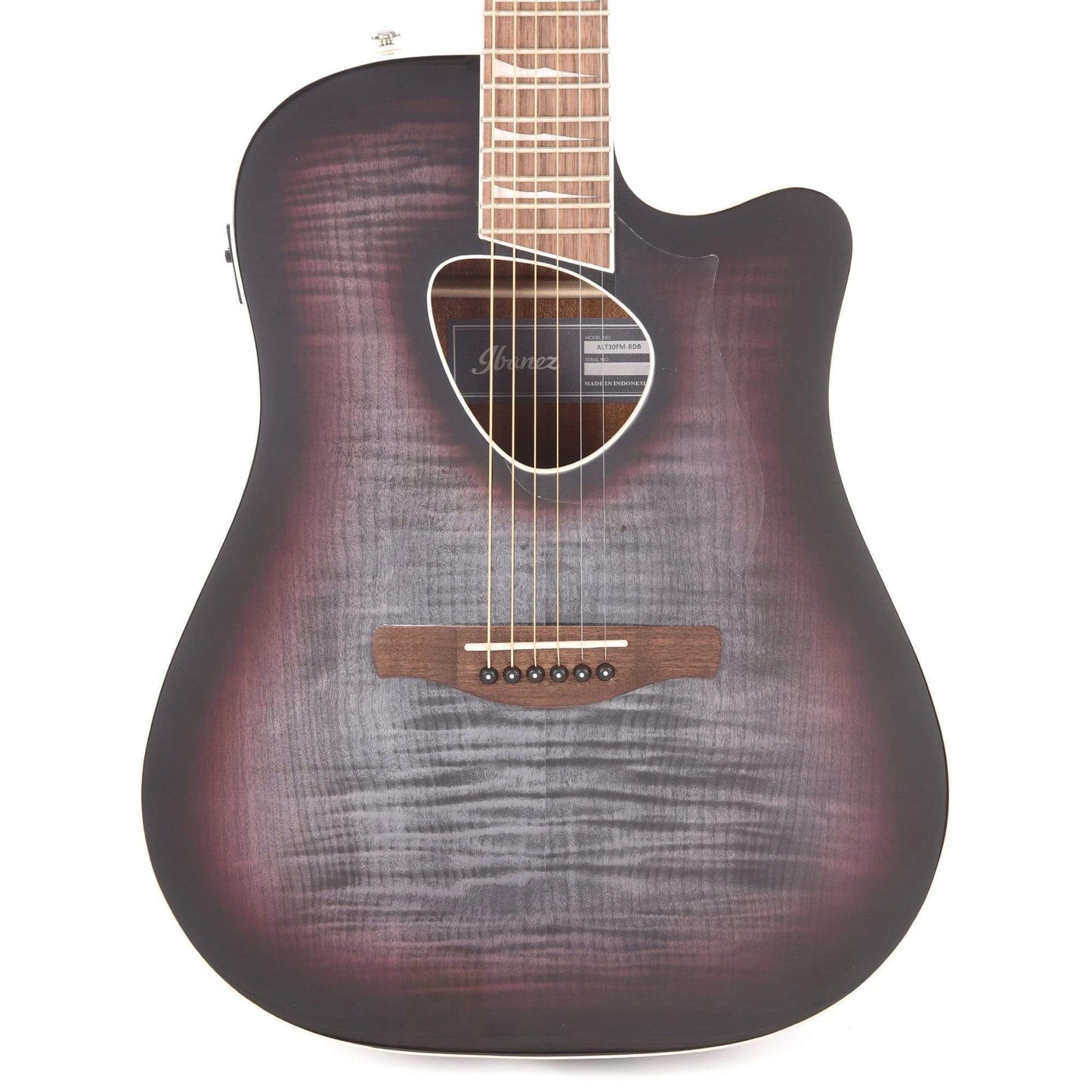 Ibanez ALT30FM Acoustic Red Doom Burst High Gloss Acoustic Guitars / Dreadnought