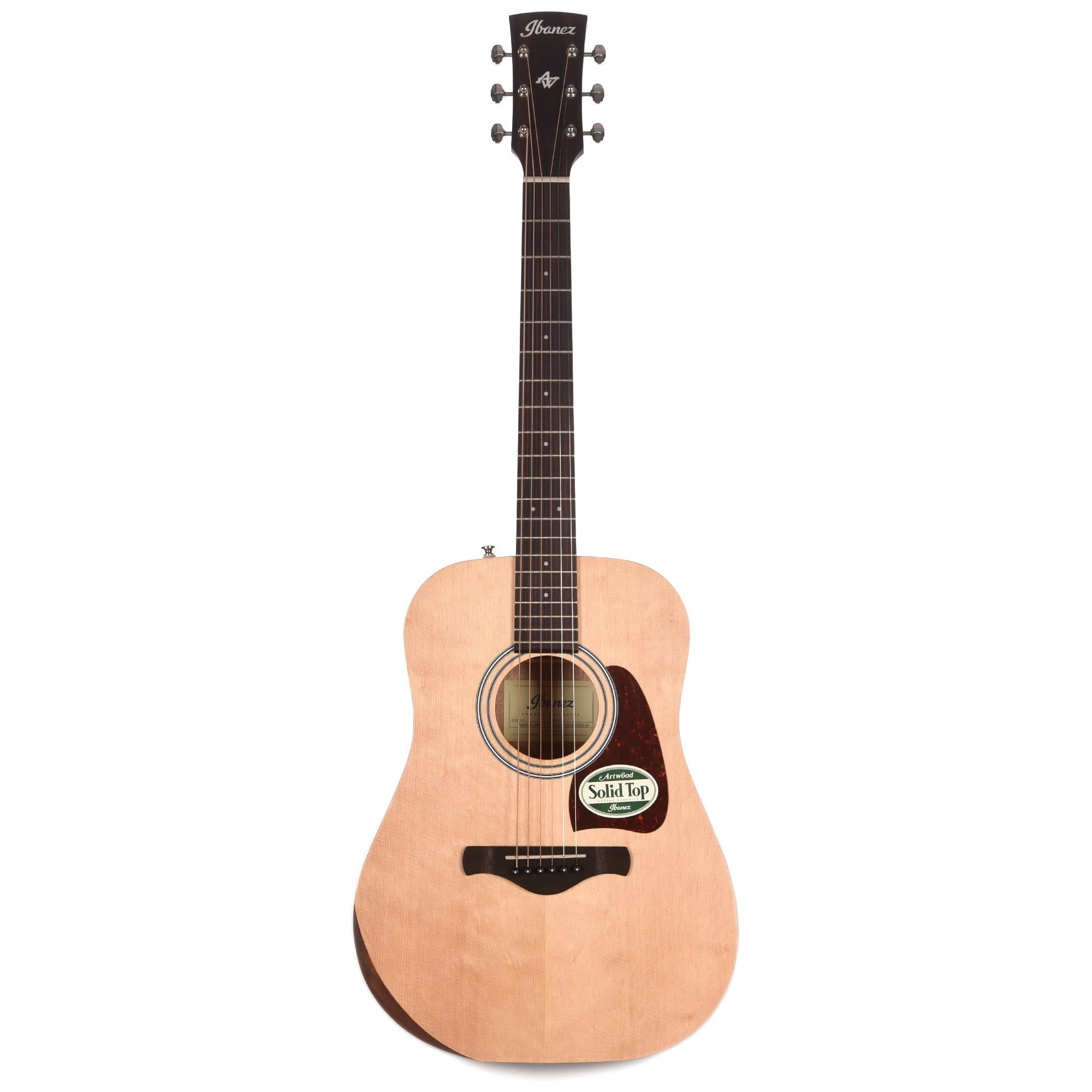 Ibanez AW50JR Artwood Dreadnought Junior Okoume Open Pore Natural Acoustic Guitars / Dreadnought