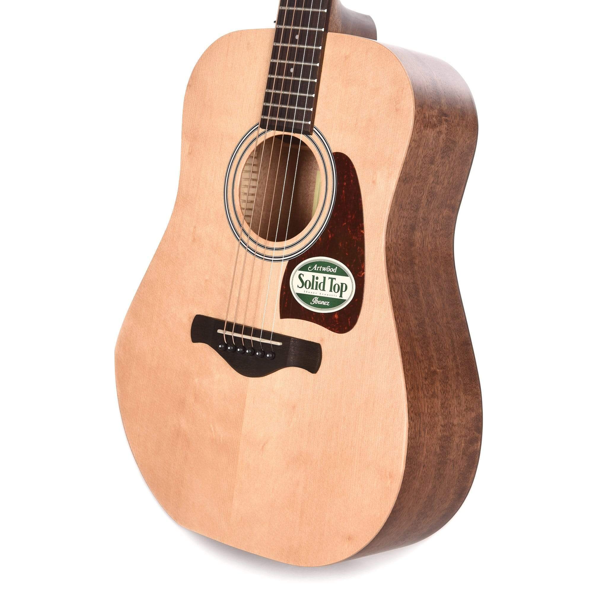 Ibanez AW50JR Artwood Dreadnought Junior Okoume Open Pore Natural Acoustic Guitars / Dreadnought