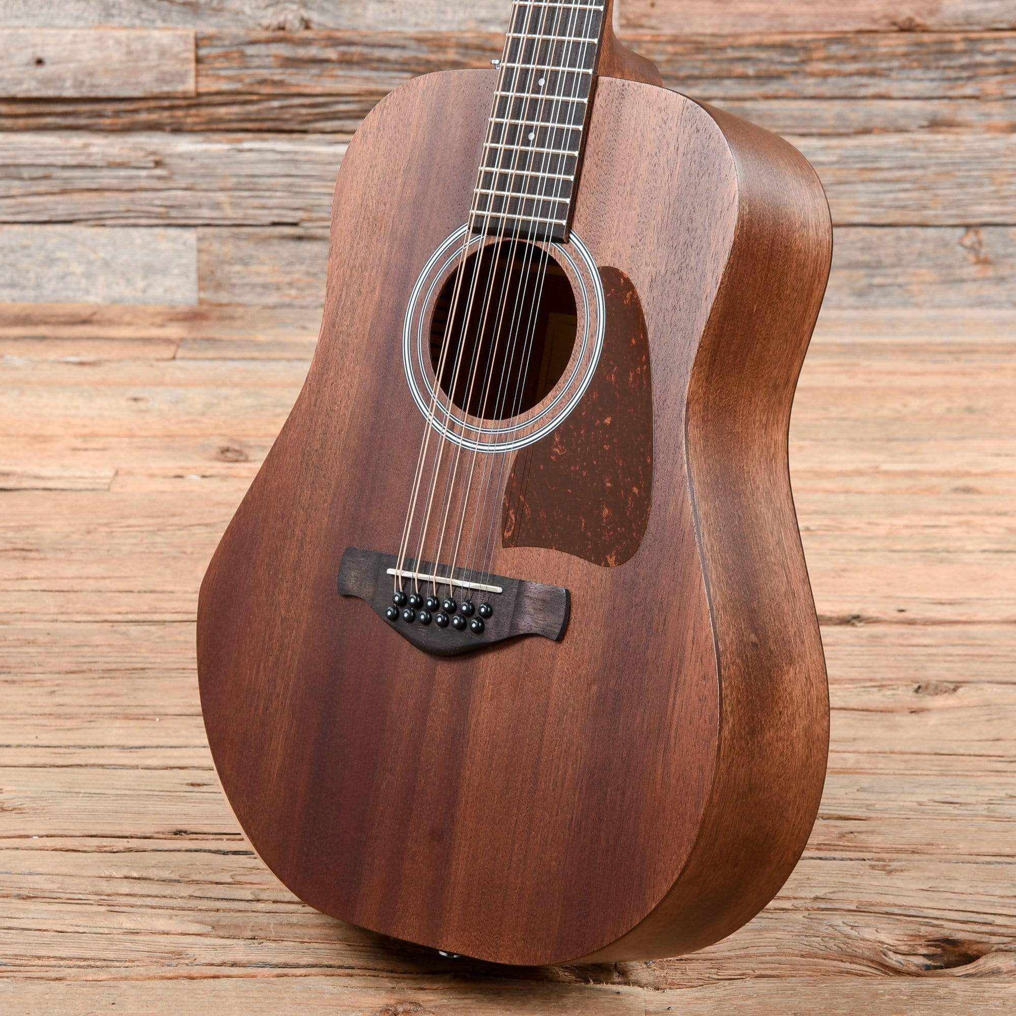 Ibanez AW5412JR Artwood Dreadnought Junior Solid Sitka/Okoume Open Pore Natural Acoustic Guitars / Dreadnought