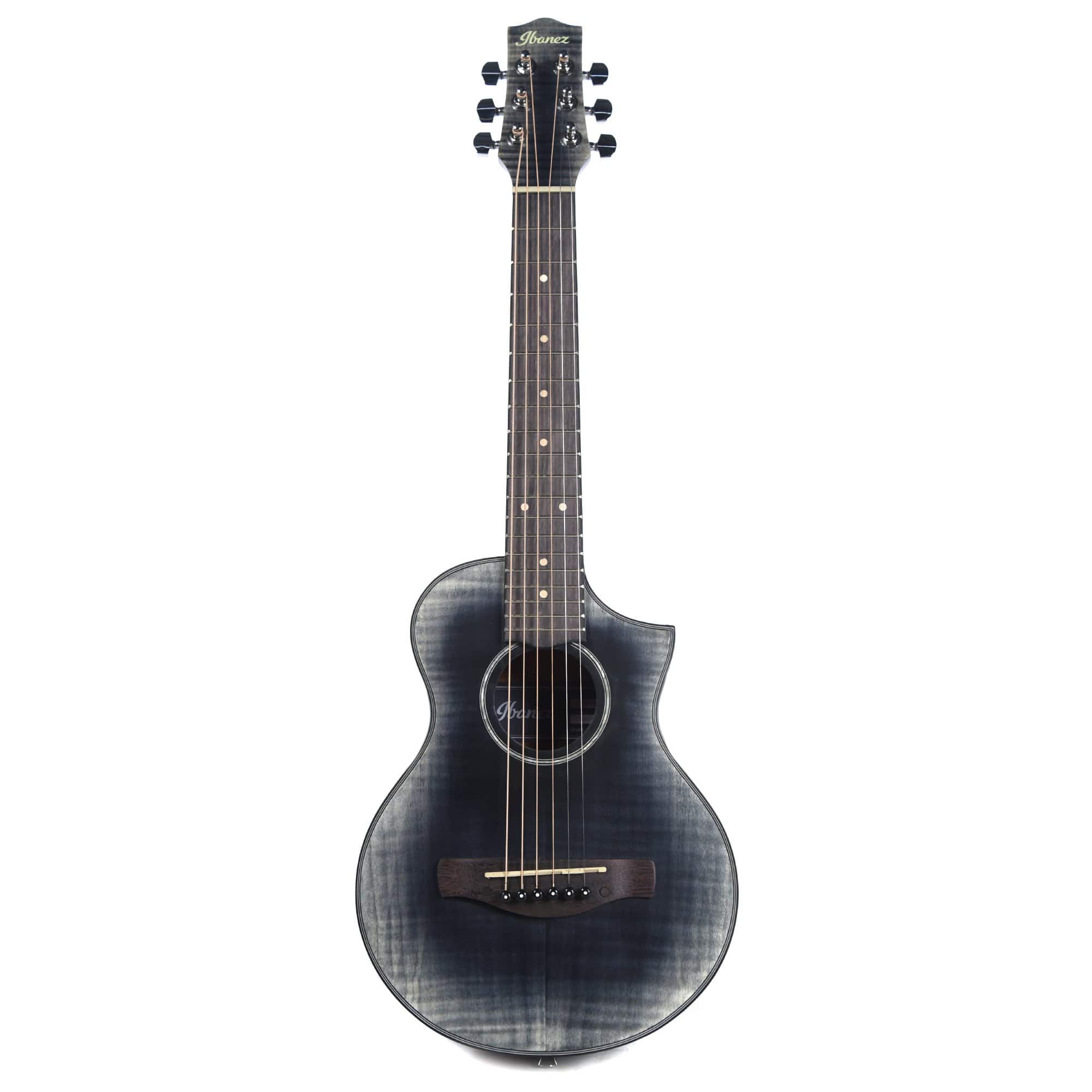 Ibanez EWP32FM Piccolo Acoustic Glacier Black Open Pore Acoustic Guitars / Mini/Travel