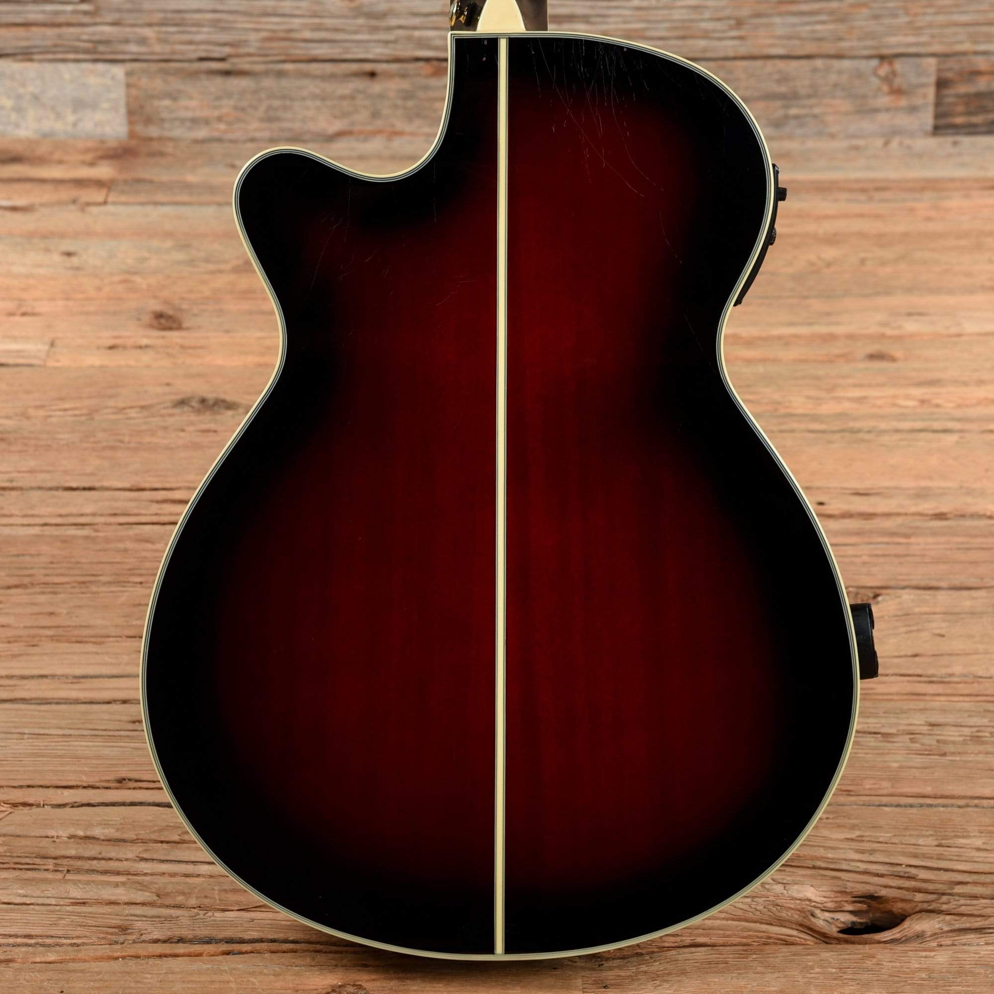 Ibanez AEG20II Transparent Red Sunburst 2013 Acoustic Guitars / OM and Auditorium