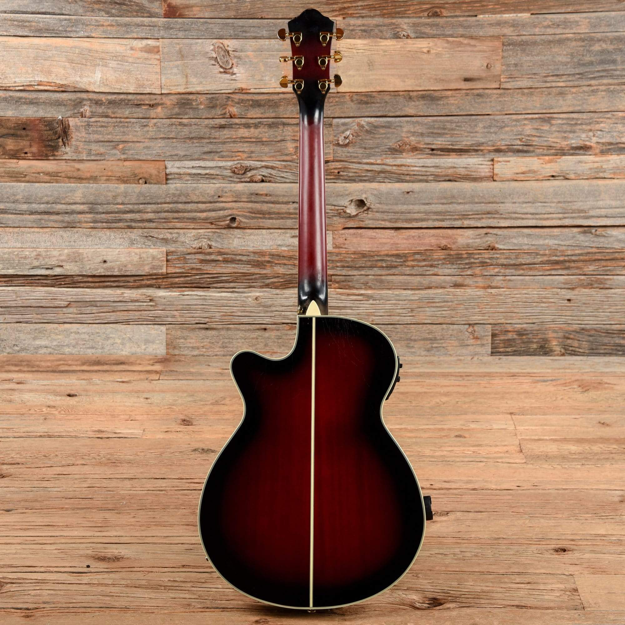 Ibanez AEG20II Transparent Red Sunburst 2013 Acoustic Guitars / OM and Auditorium