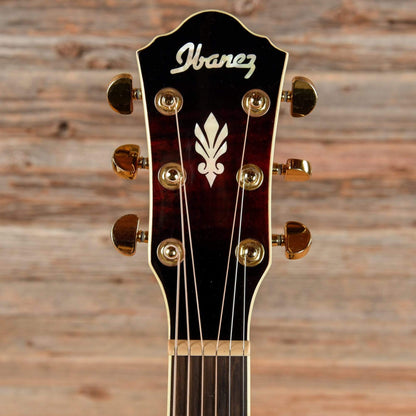 Ibanez AEG20II Transparent Red Sunburst 2013 Acoustic Guitars / OM and Auditorium