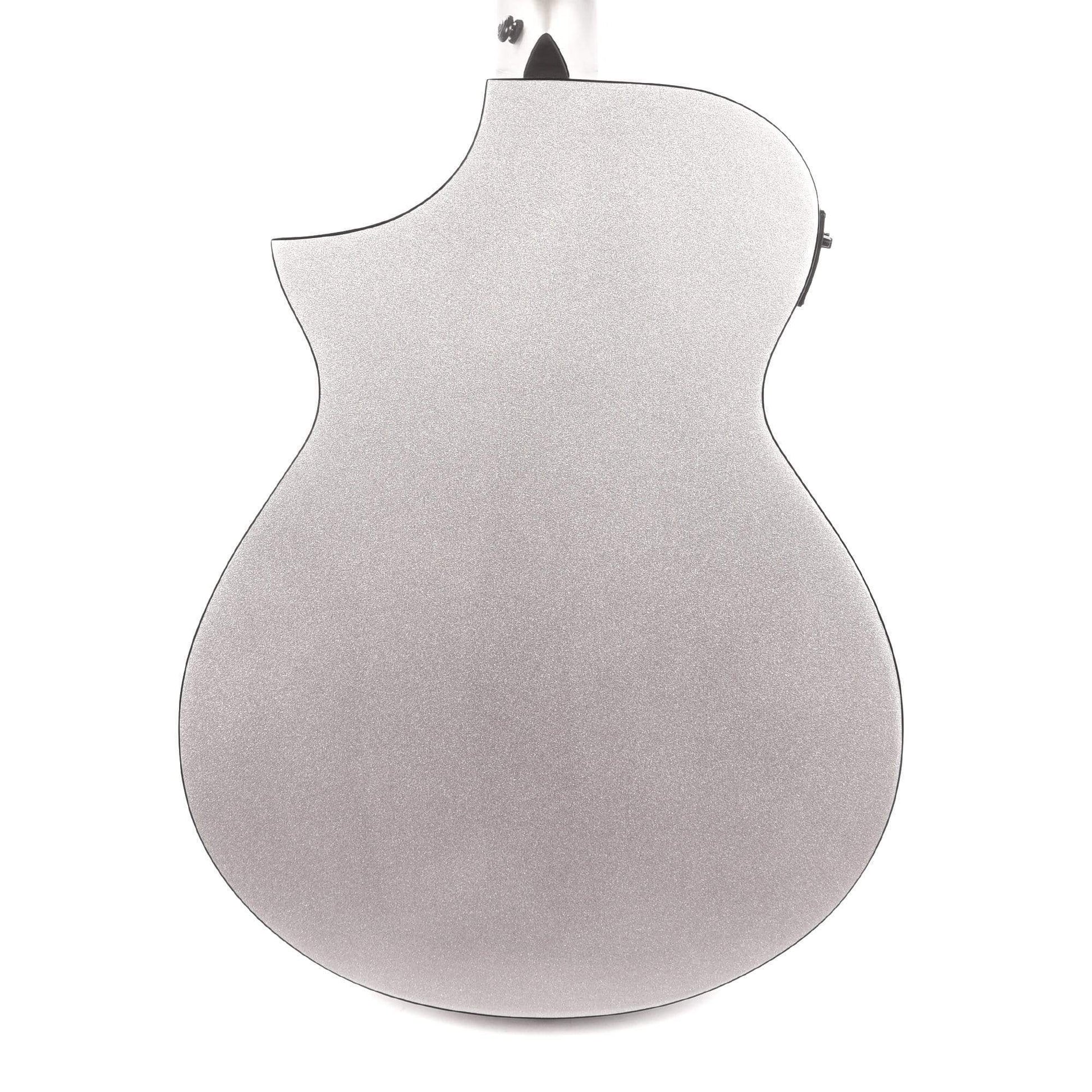 Ibanez AEWC10 Acoustic Silver High Gloss Acoustic Guitars / OM and Auditorium