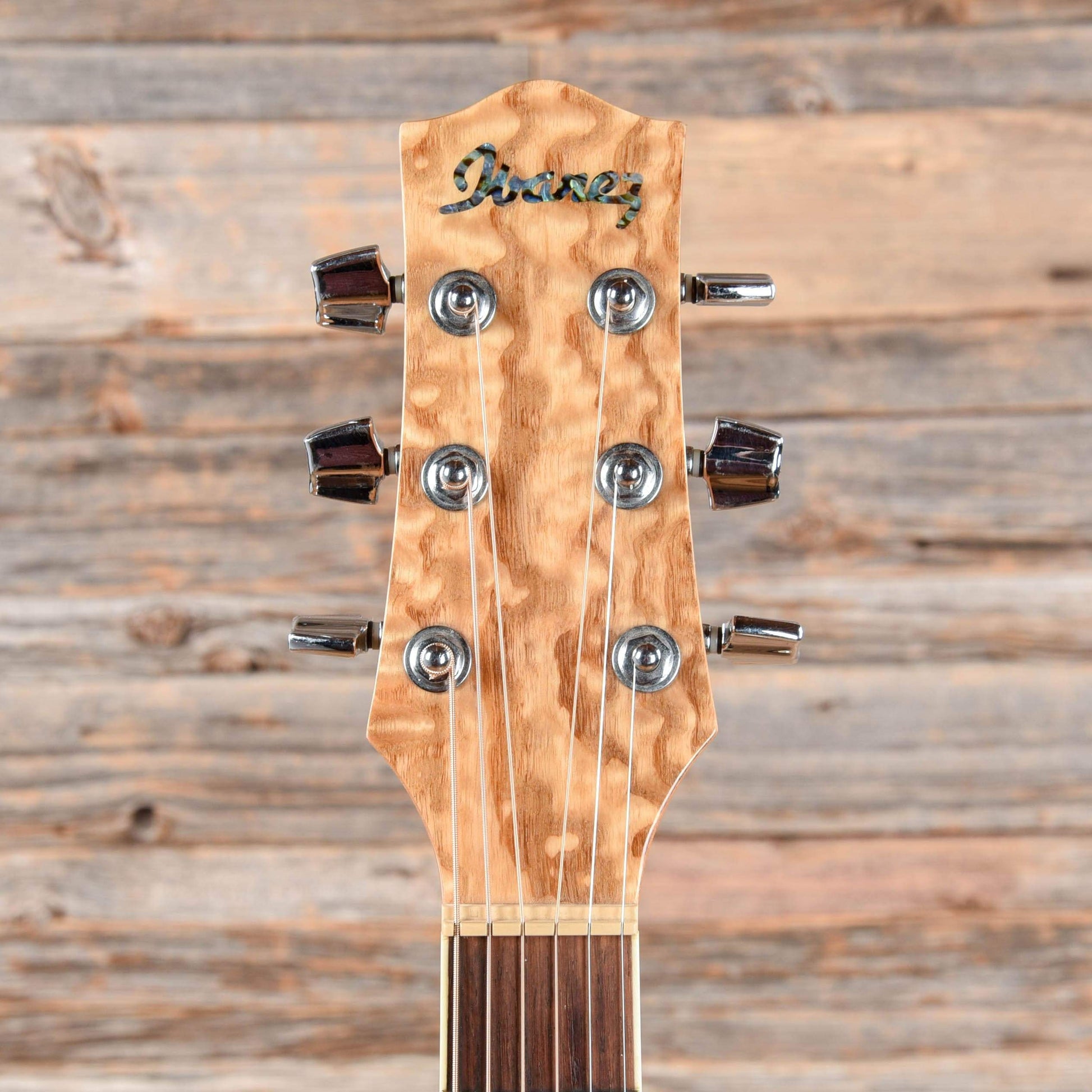 Ibanez EW20ASE Exotic Wood Figured Ash Figured Ash 2019 Acoustic Guitars / OM and Auditorium
