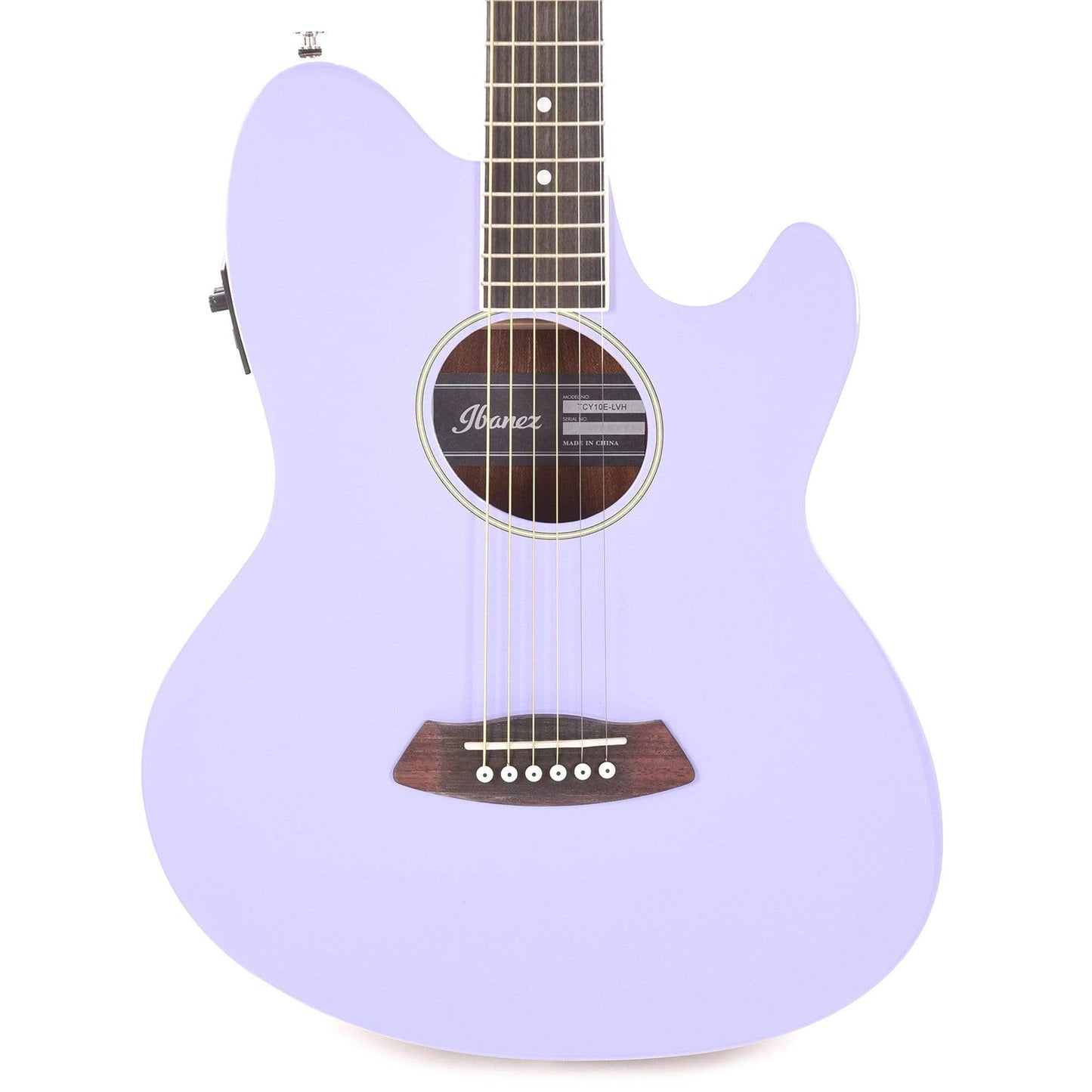 Ibanez TCY10E Talman Acoustic Lavender Acoustic Guitars / OM and Auditorium