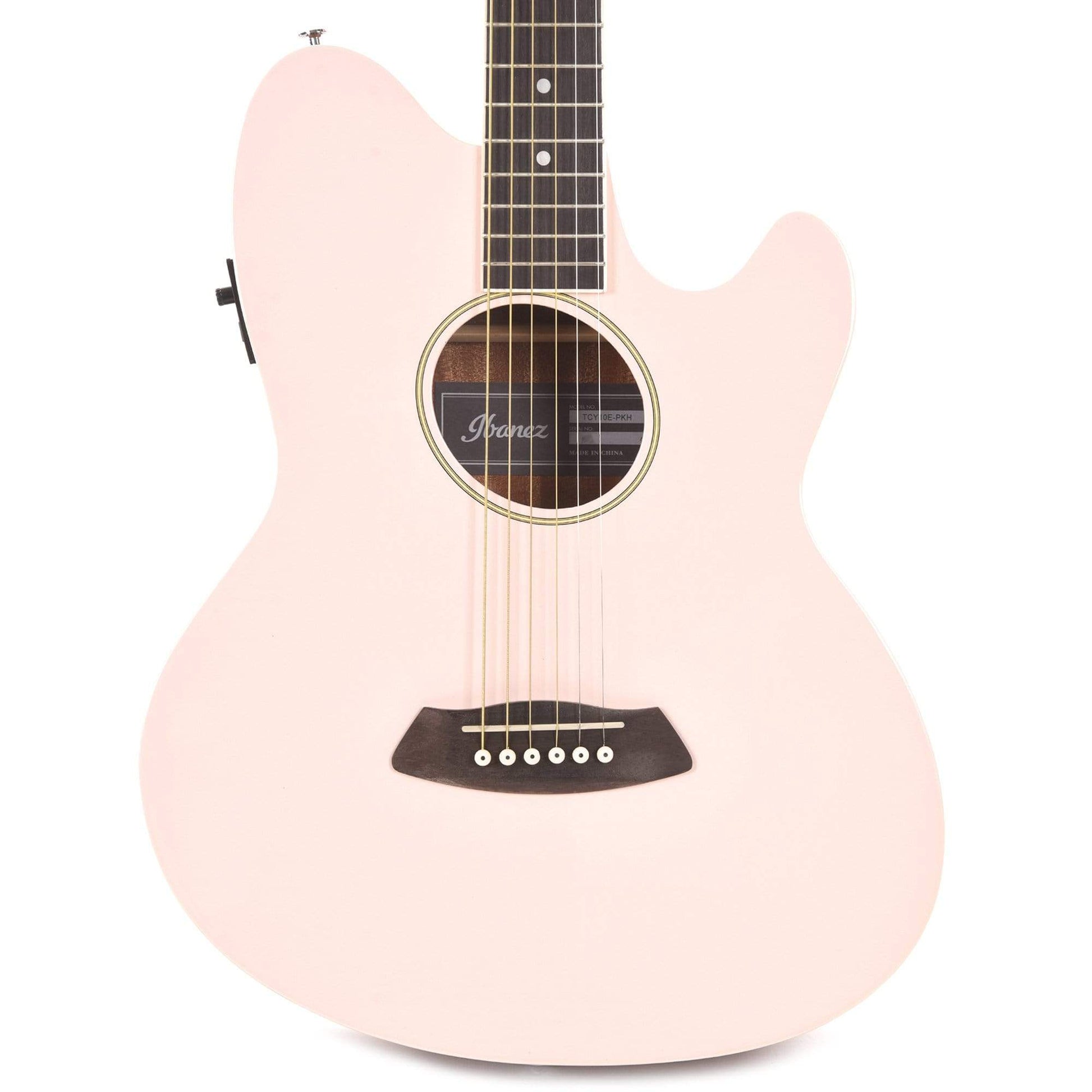 Ibanez TCY10E Talman Acoustic Pastel Pink Acoustic Guitars / OM and Auditorium
