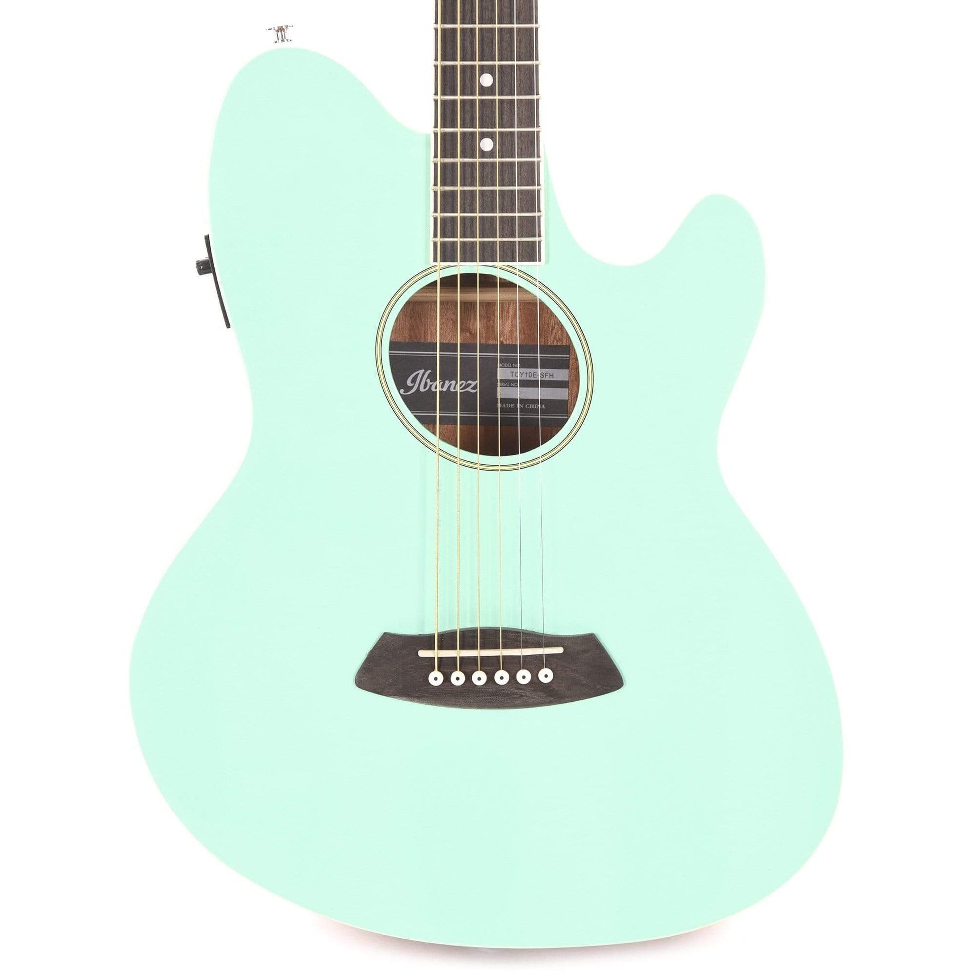 Ibanez TCY10E Talman Acoustic Sea Foam Green Acoustic Guitars / OM and Auditorium