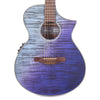 Ibanez AEWC32FM Acoustic Purple Sunset Fade High Gloss Acoustic Guitars / Parlor