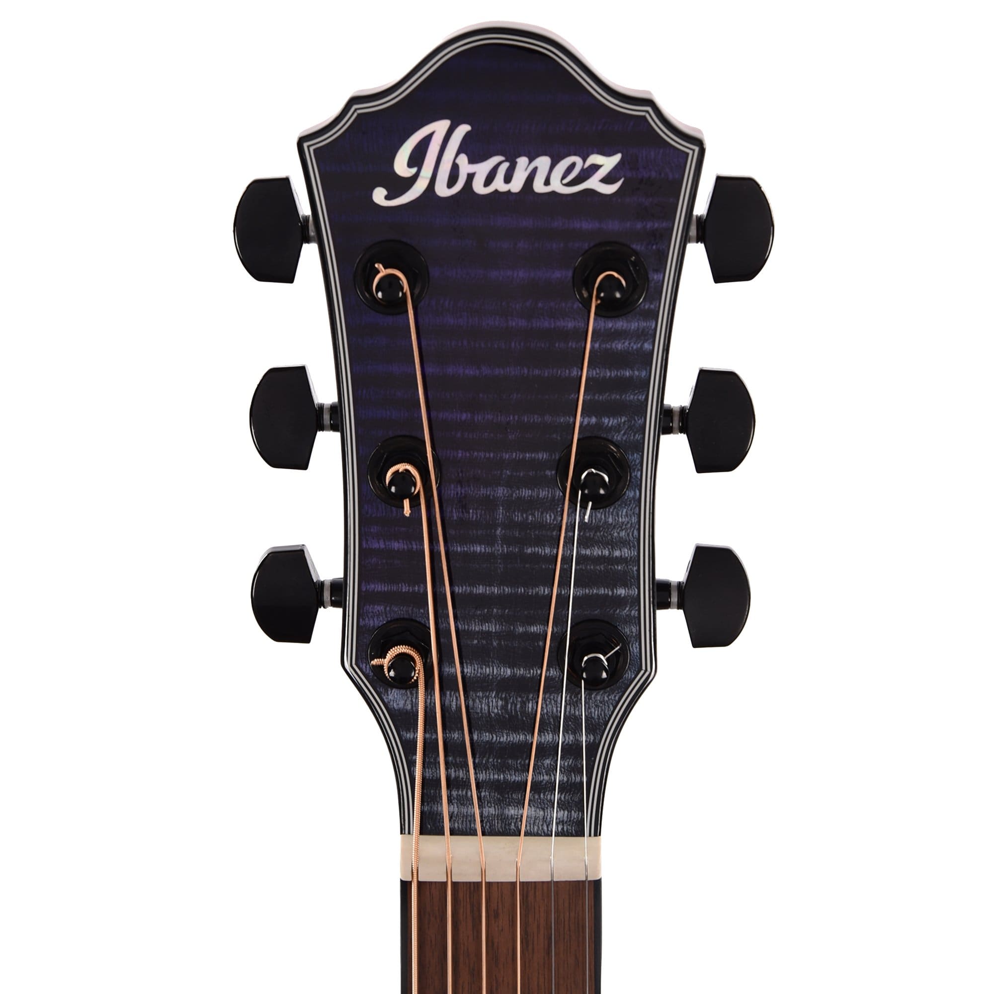 Ibanez AEWC32FM Acoustic Purple Sunset Fade High Gloss Acoustic Guitars / Parlor