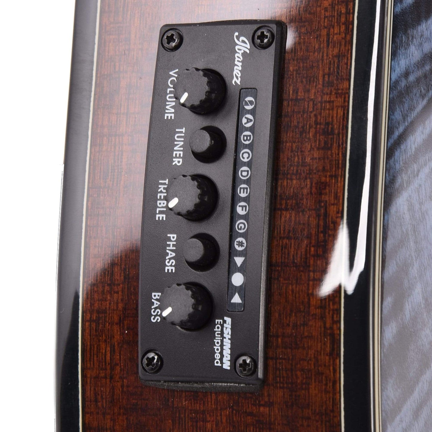 Ibanez AEWC32FM Acoustic Purple Sunset Fade High Gloss Acoustic Guitars / Parlor