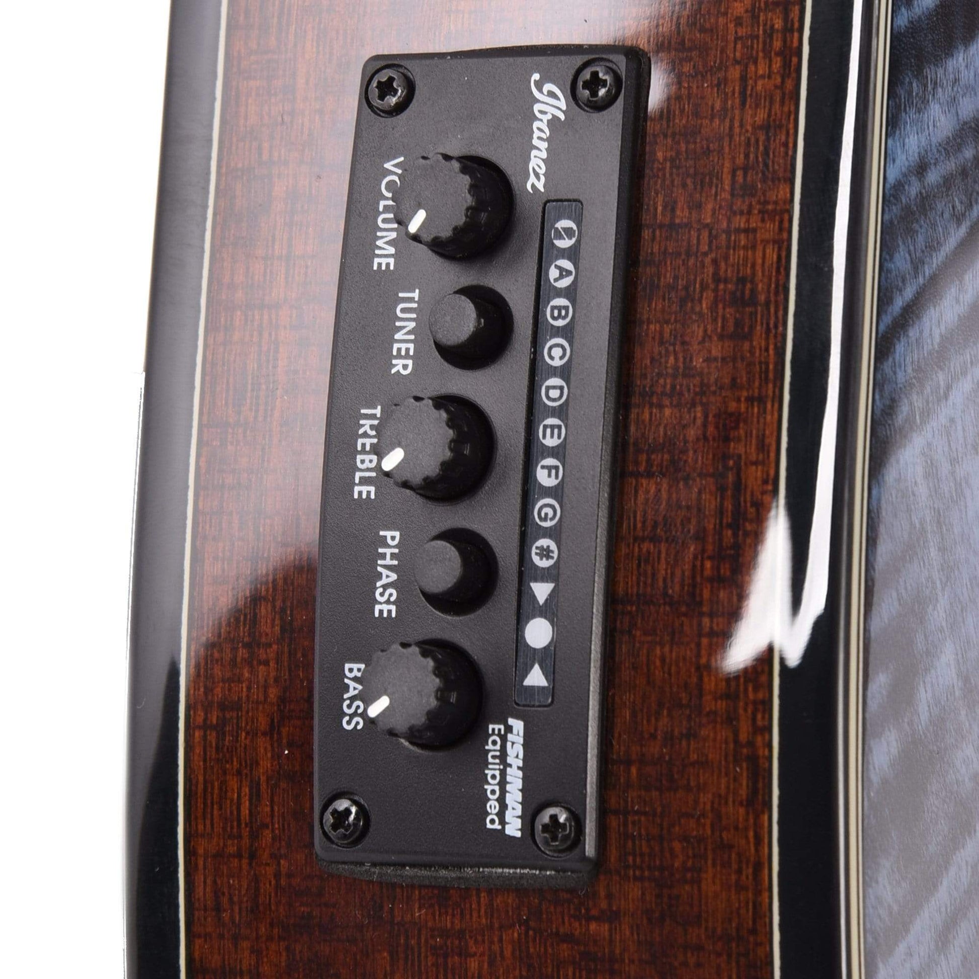 Ibanez AEWC32FM Acoustic Purple Sunset Fade High Gloss Acoustic Guitars / Parlor