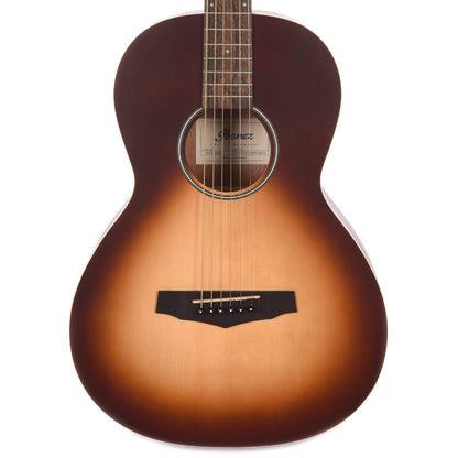 Ibanez PN19 Parlor Acoustic Guitar Open Pore Natural Brown Burst Acoustic Guitars / Parlor