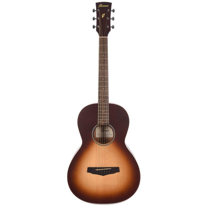 Ibanez PN19 Parlor Acoustic Guitar Open Pore Natural Brown Burst Acoustic Guitars / Parlor
