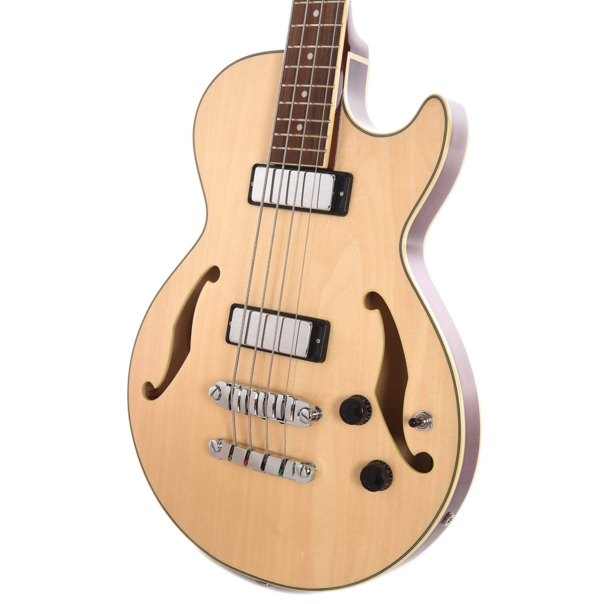 Ibanez AGB200 Artcore Hollow Body Electric Bass Natural Bass Guitars / 4-String