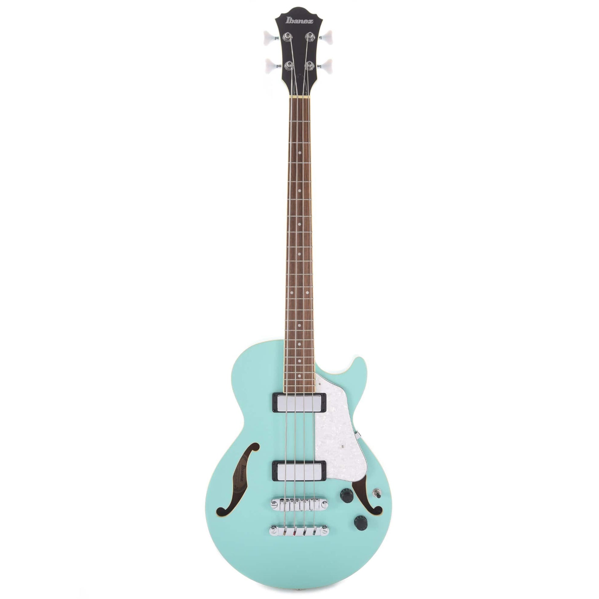 Ibanez AGB260 Artcore Hollow Body Bass Sea Foam Green Bass Guitars / 4-String