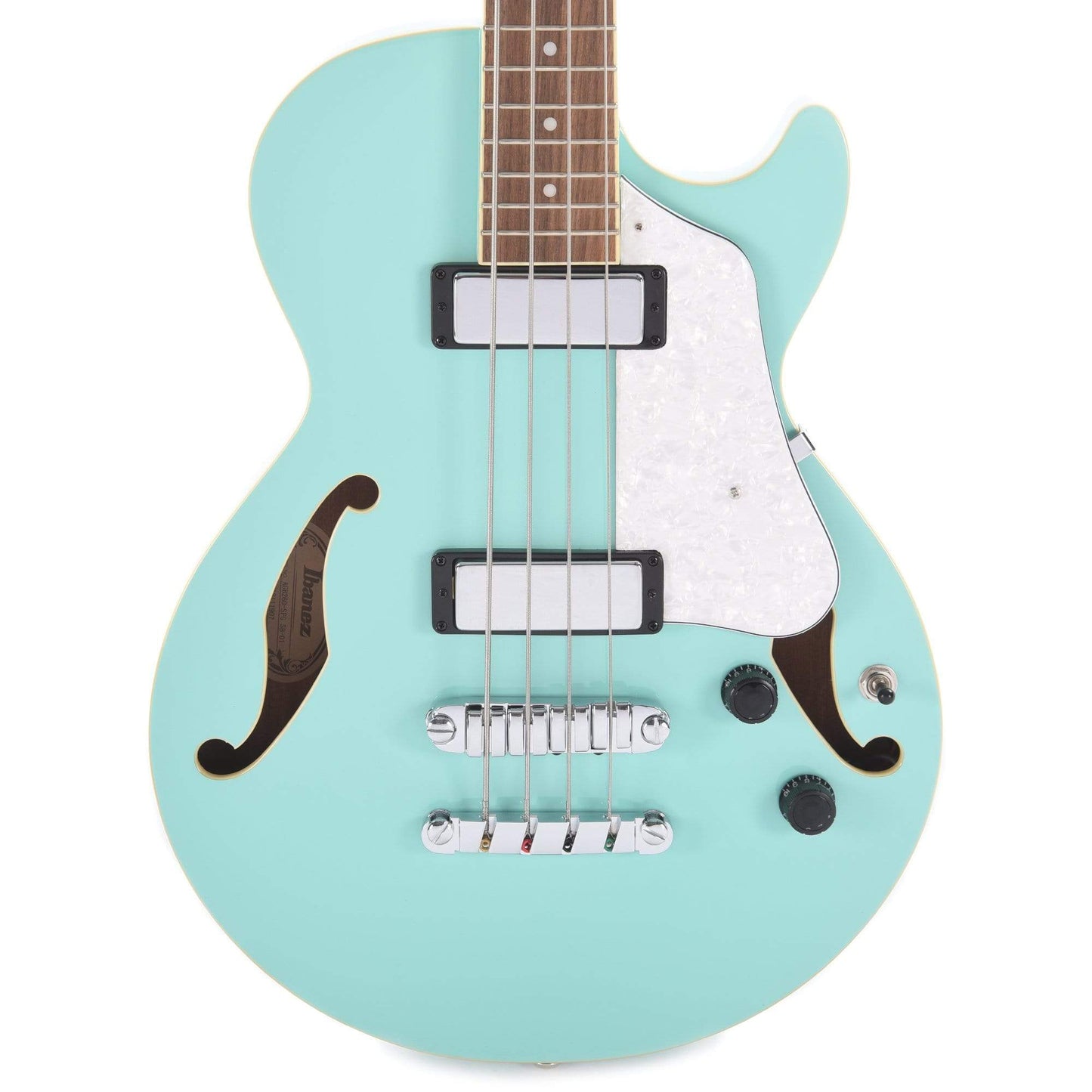 Ibanez AGB260 Artcore Hollow Body Bass Sea Foam Green Bass Guitars / 4-String