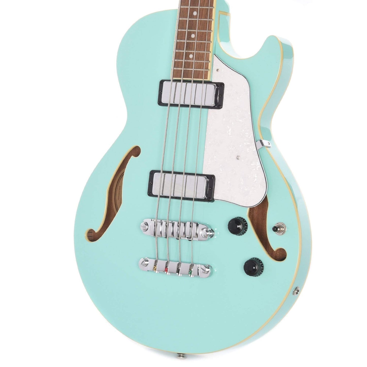 Ibanez AGB260 Artcore Hollow Body Bass Sea Foam Green Bass Guitars / 4-String