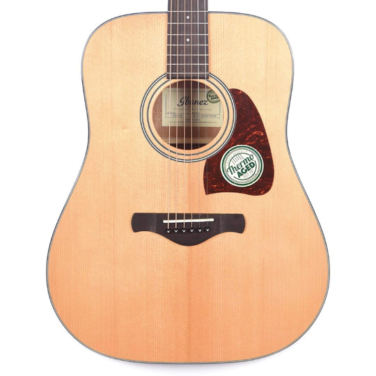 Ibanez AVD9 Artwood Vintage Dreadnought Thermo Aged Sitka Acoustic Guitar Bass Guitars / 4-String