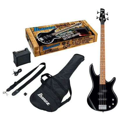 Ibanez IJSR190N Jumpstart Bass Black Night w/10W Amp, Tuner, Strap, Cable, & Gig Bag Bass Guitars / 4-String