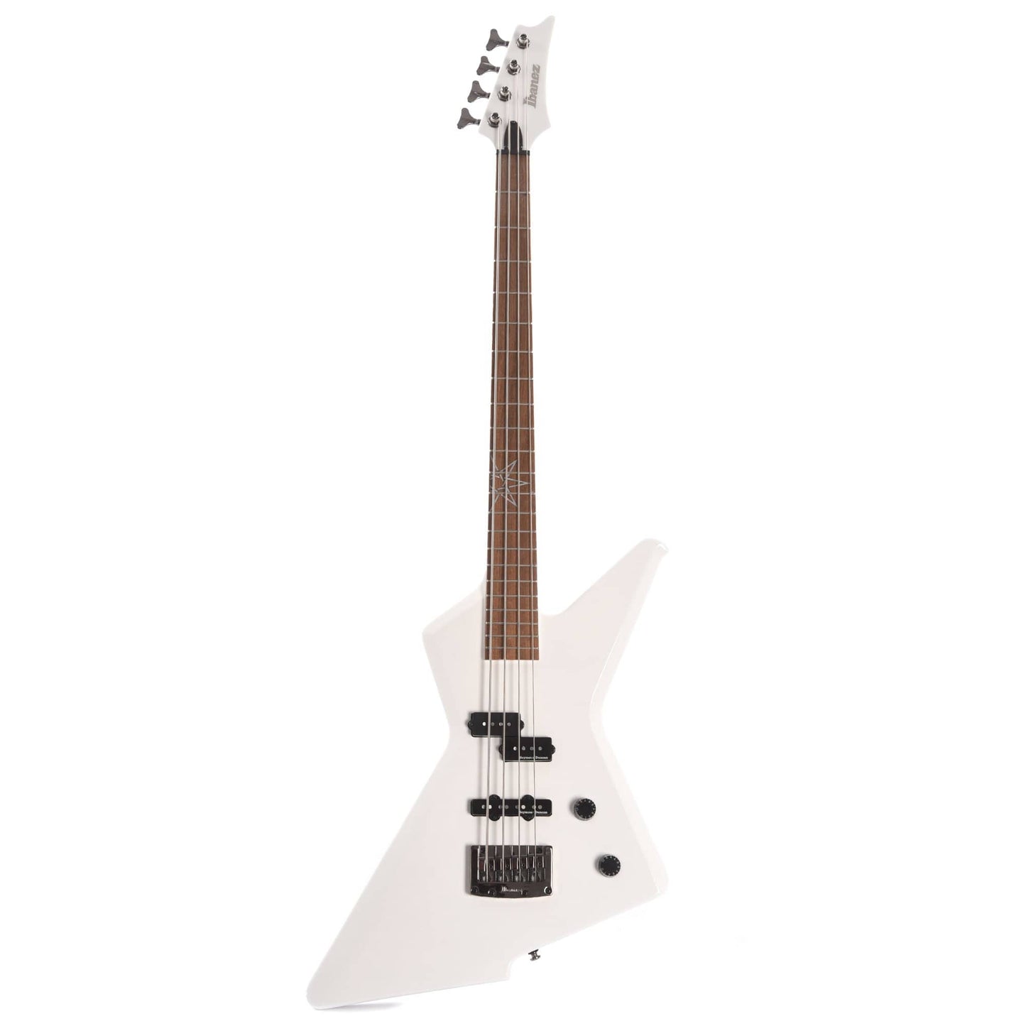 Ibanez MDB4 Signature Mike D'Antonio Bass White Bass Guitars / 4-String