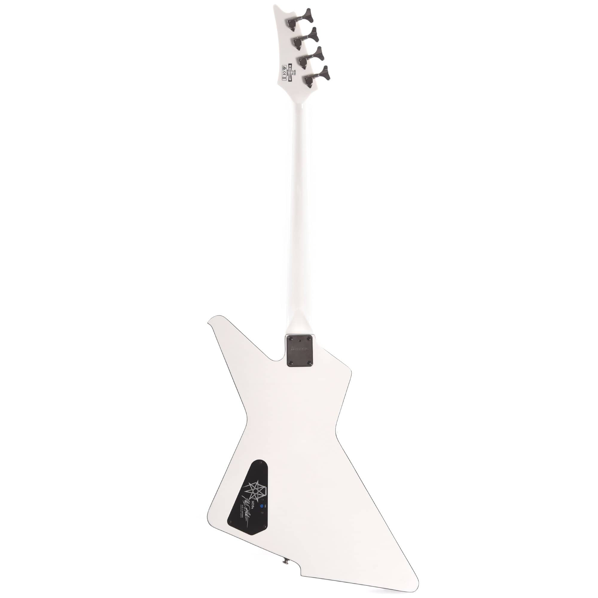 Ibanez MDB4 Signature Mike D'Antonio Bass White Bass Guitars / 4-String
