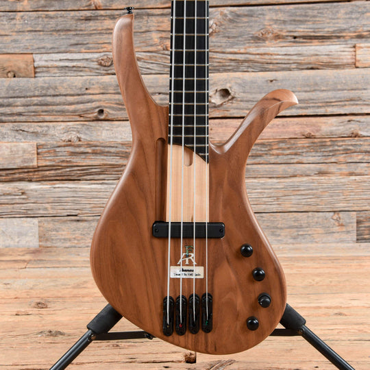 Ibanez Premium Affirma Bass AFR4WAP Natural Flat Bass Guitars / 4-String