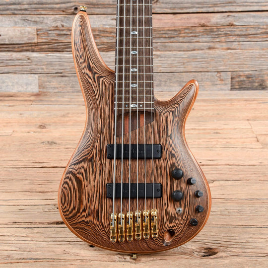 Ibanez Prestige SR5006 Natural Oil 2009 Bass Guitars / 4-String