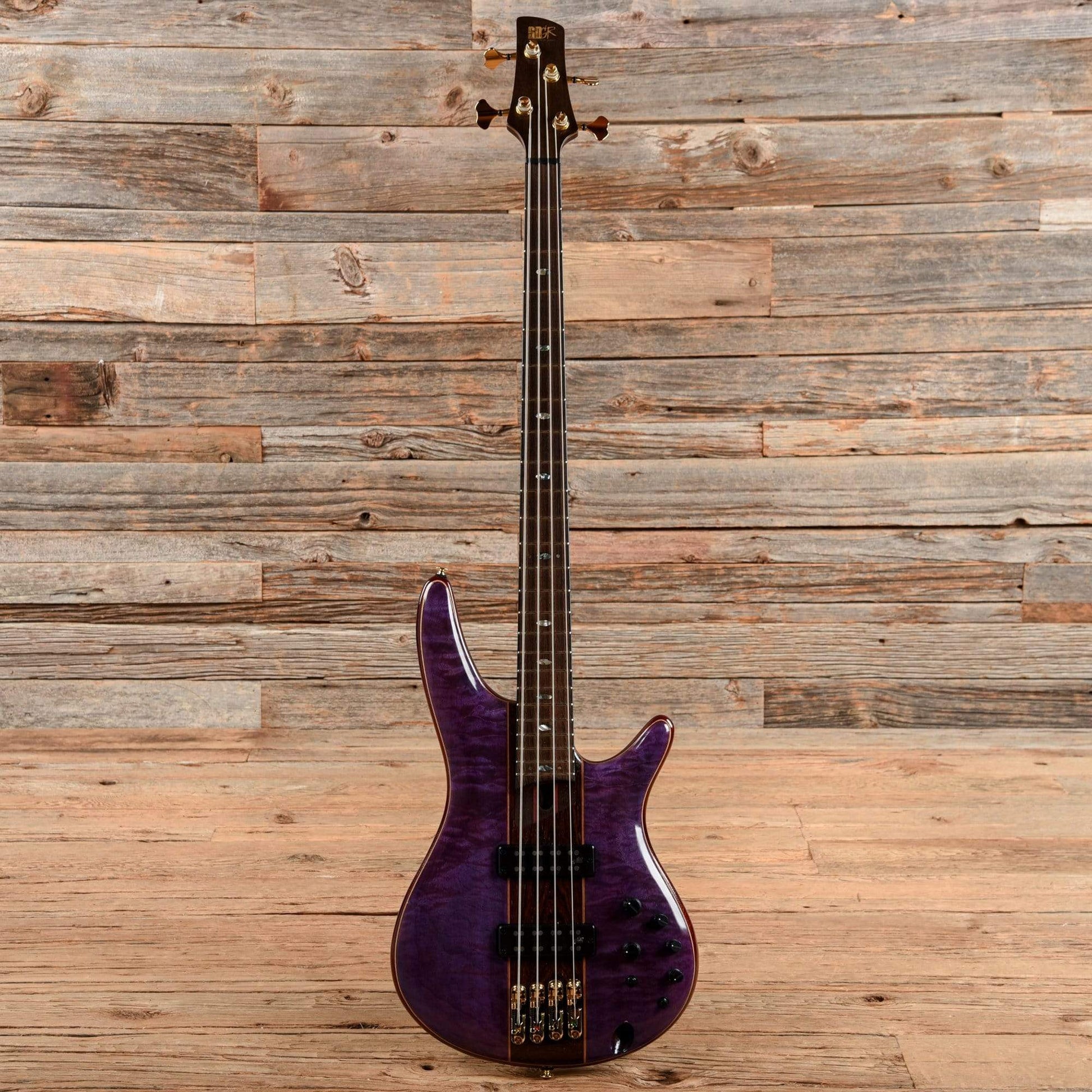 Ibanez SR2400 Premium Amethyst Purple Low Gloss Bass Guitars / 4-String