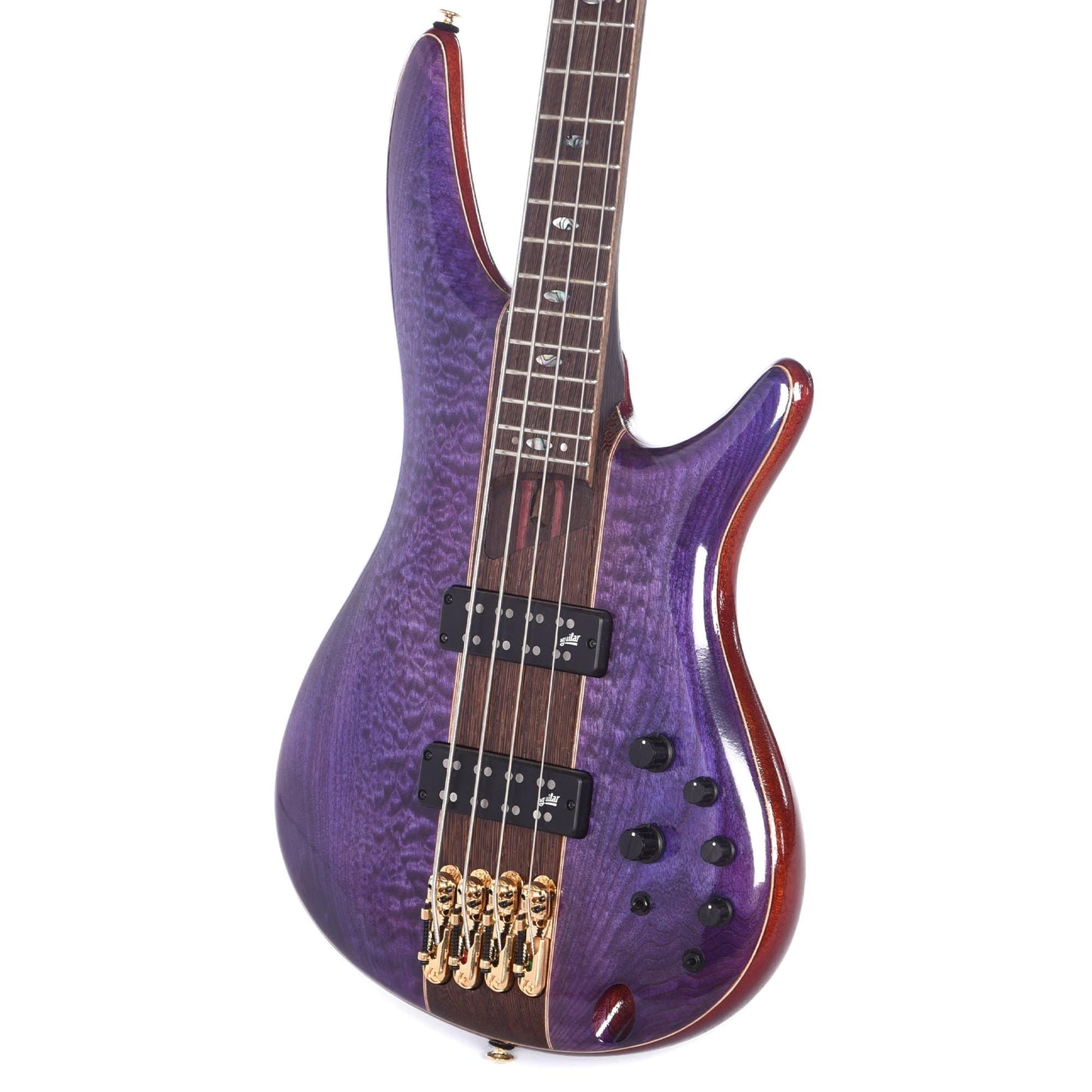Ibanez SR2400 SR Premium Bass Amethyst Purple Low Gloss Bass Guitars / 4-String