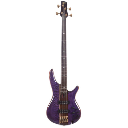 Ibanez SR2400 SR Premium Bass Amethyst Purple Low Gloss Bass Guitars / 4-String