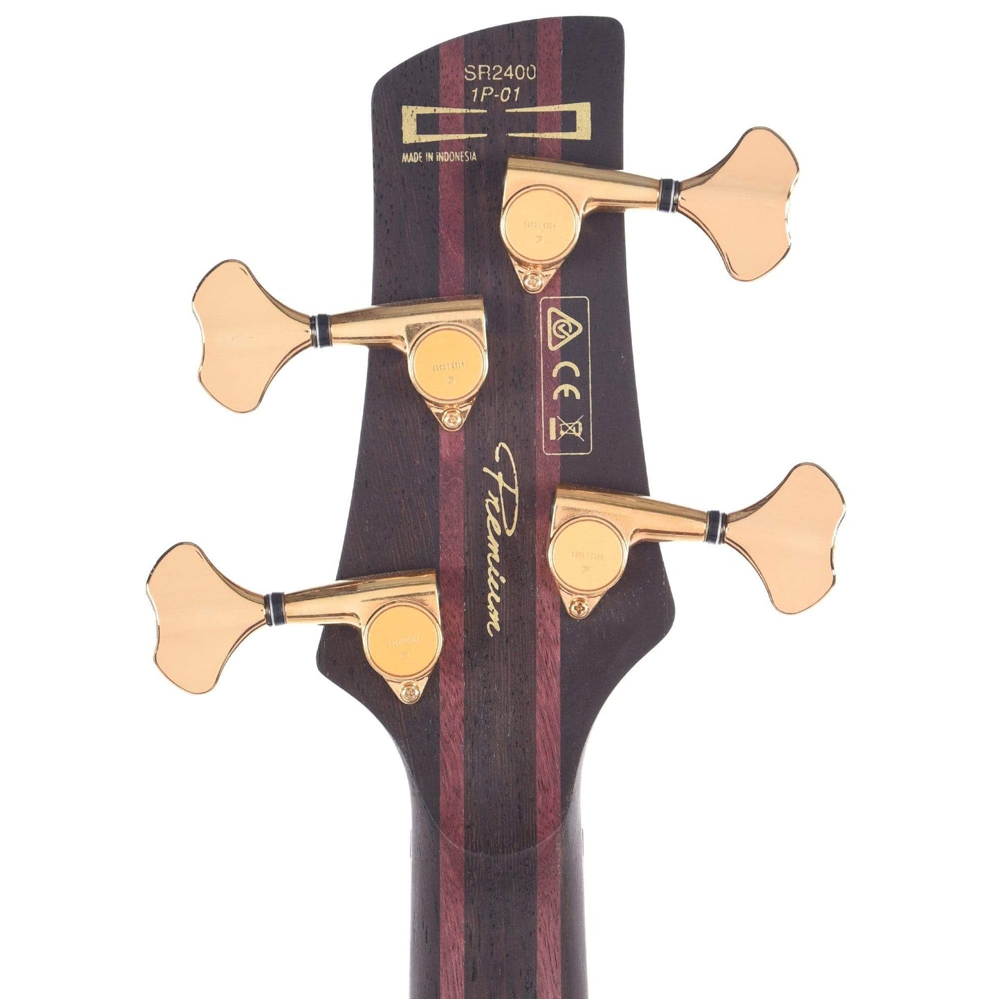 Ibanez SR2400 SR Premium Bass Amethyst Purple Low Gloss Bass Guitars / 4-String