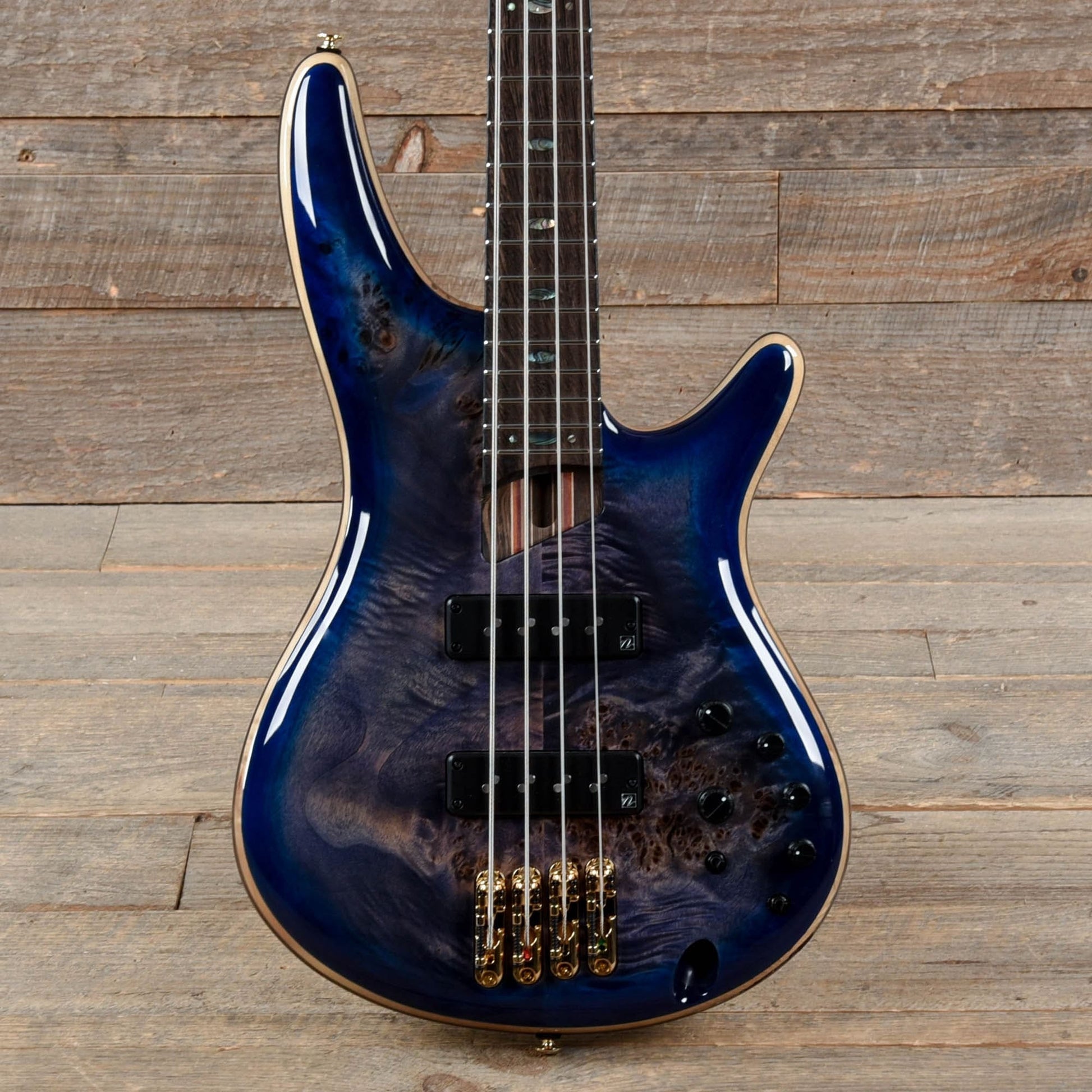 Ibanez SR2600 SR Premium Bass Cerulean Blue Burst Bass Guitars / 4-String