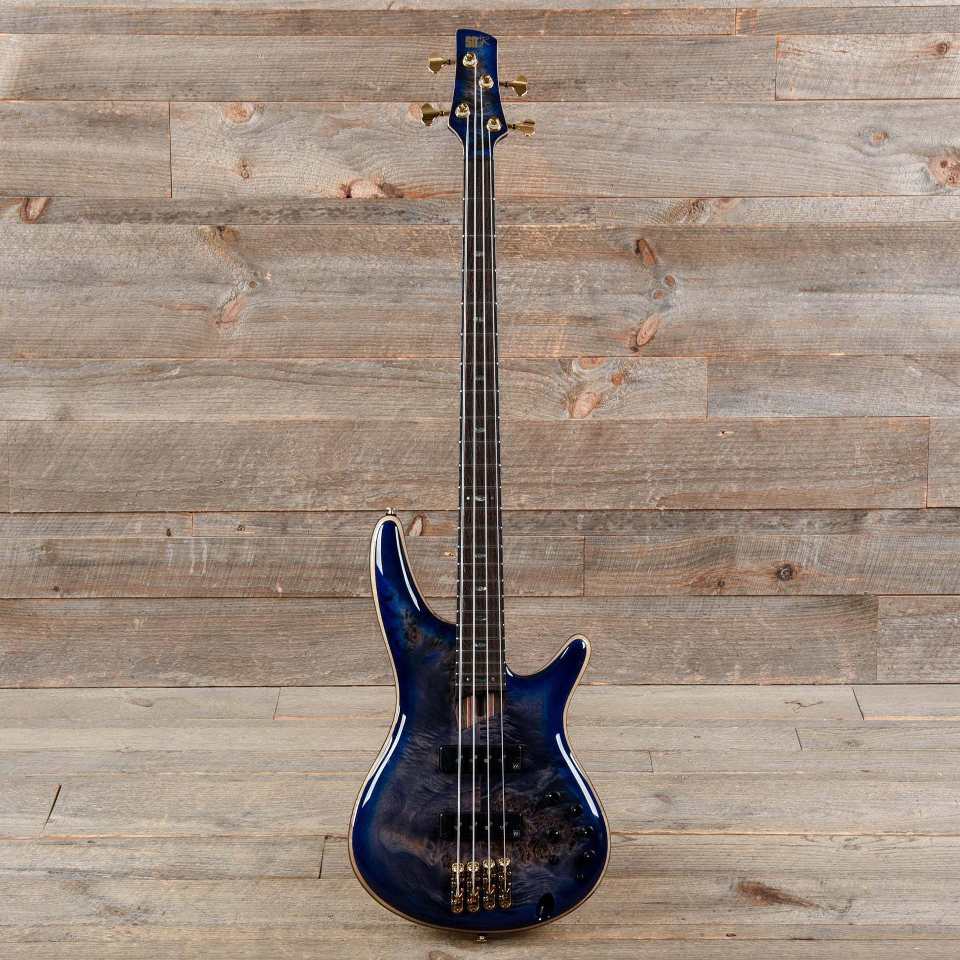 Ibanez SR2600 SR Premium Bass Cerulean Blue Burst Bass Guitars / 4-String