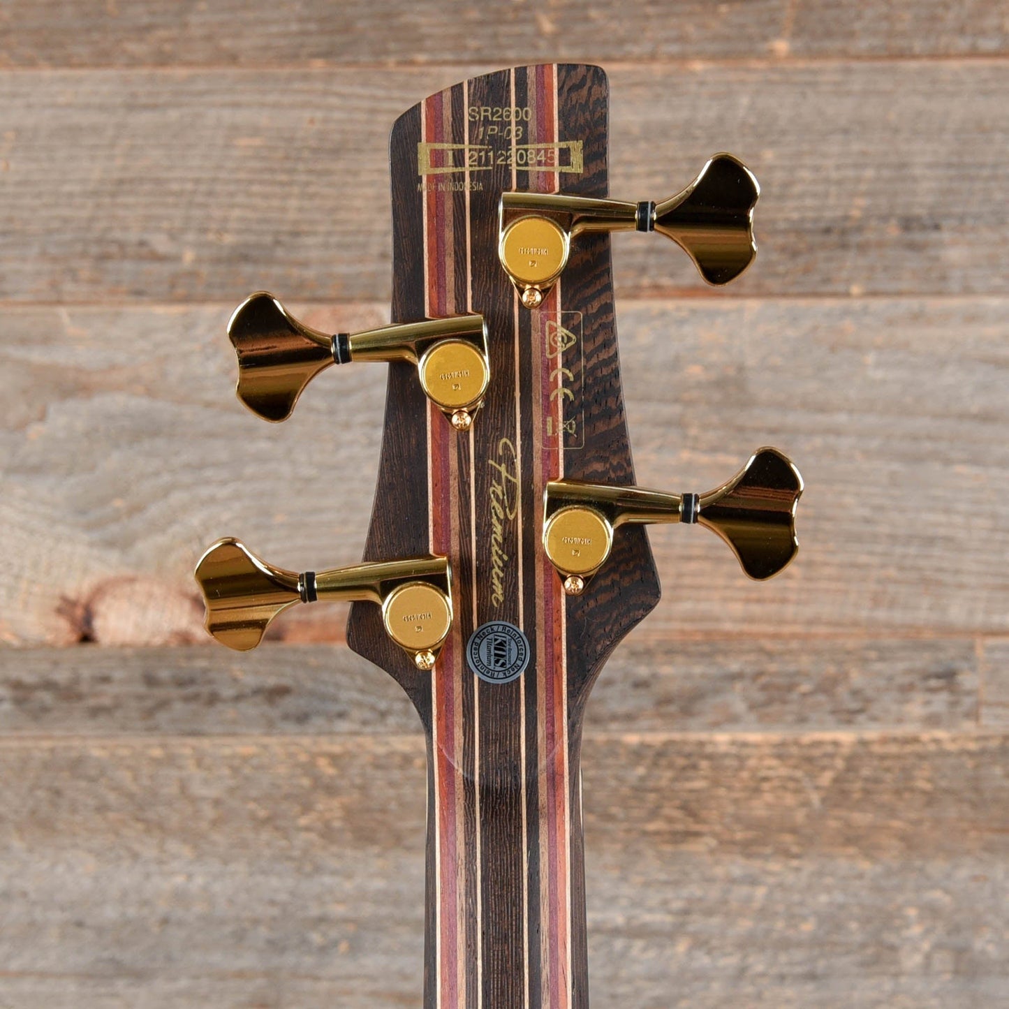 Ibanez SR2600 SR Premium Bass Cerulean Blue Burst Bass Guitars / 4-String