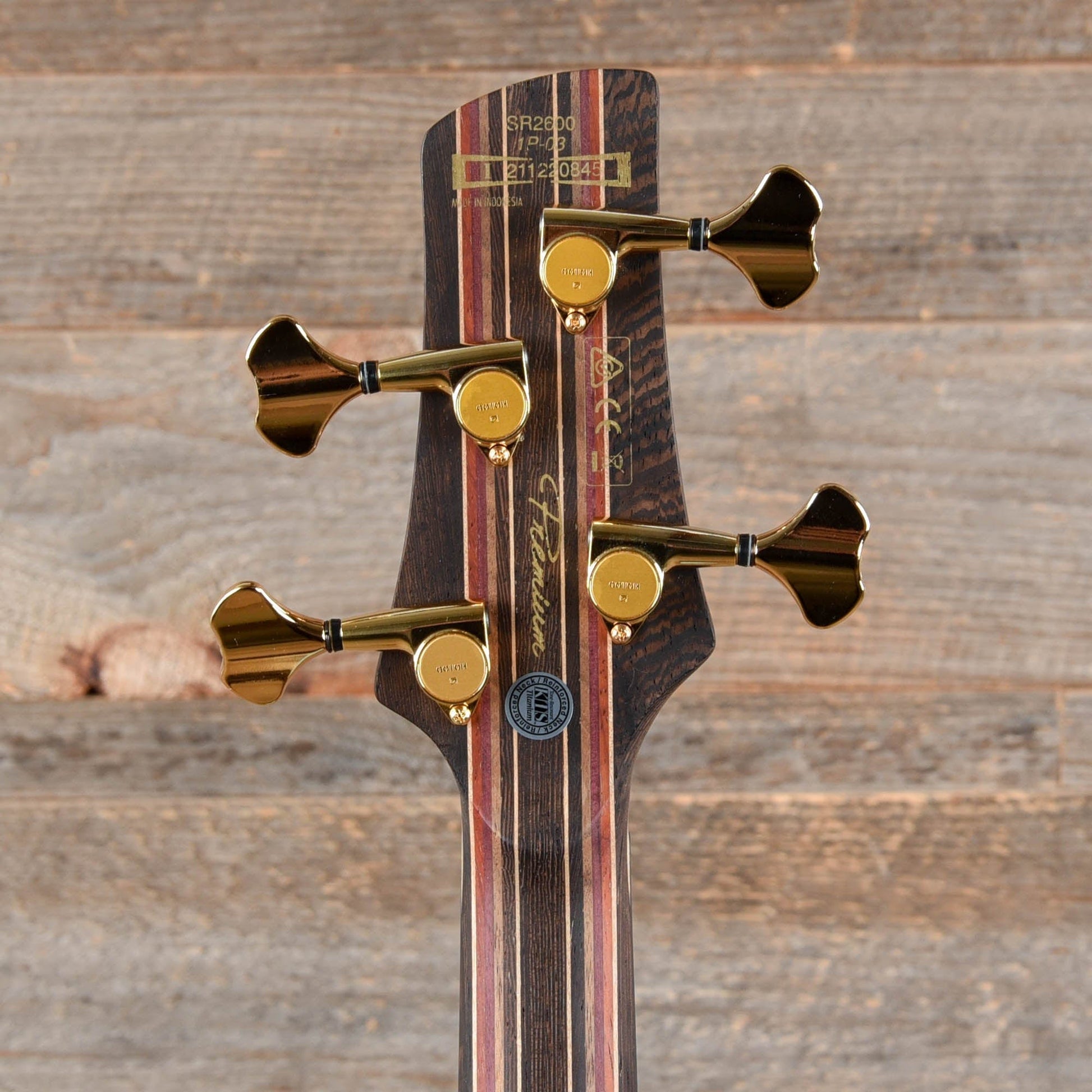 Ibanez SR2600 SR Premium Bass Cerulean Blue Burst Bass Guitars / 4-String