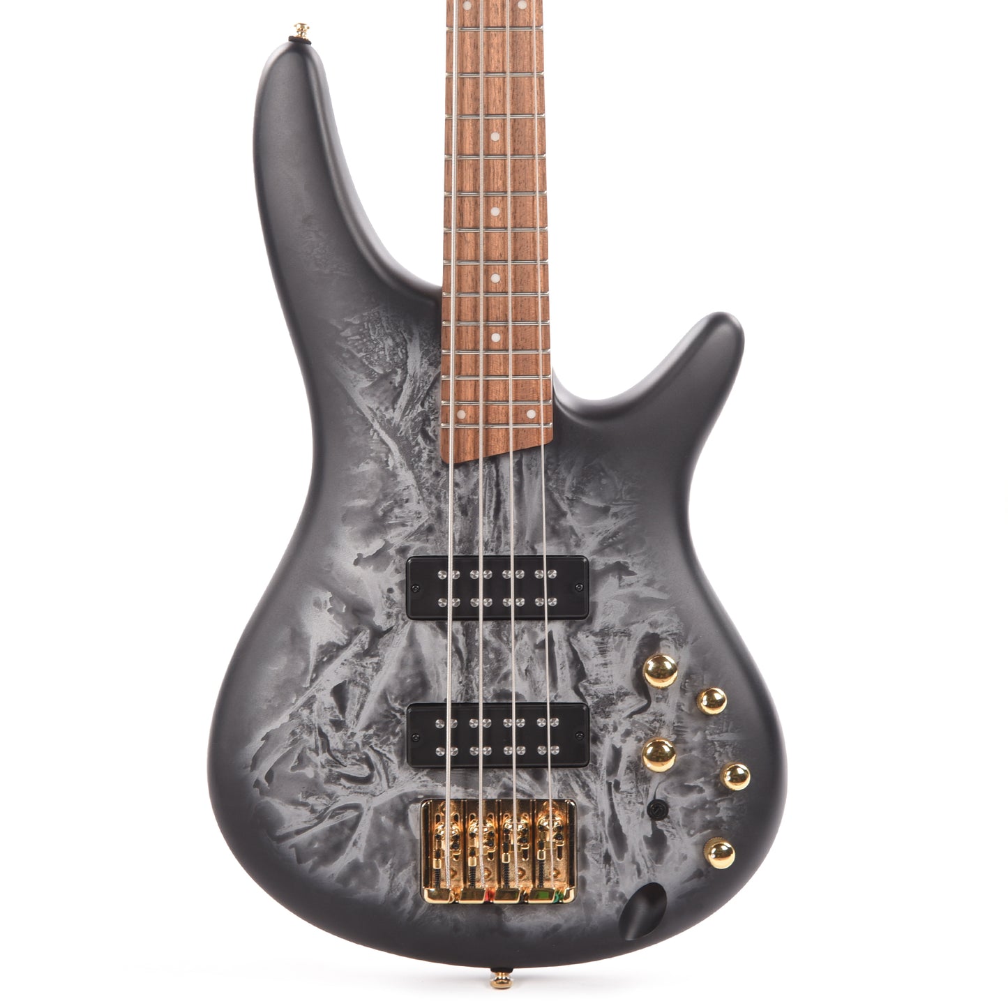 Ibanez SR300EDXBZM Standard 4-String Electric Bass Black Ice Frozen Matte Bass Guitars / 4-String