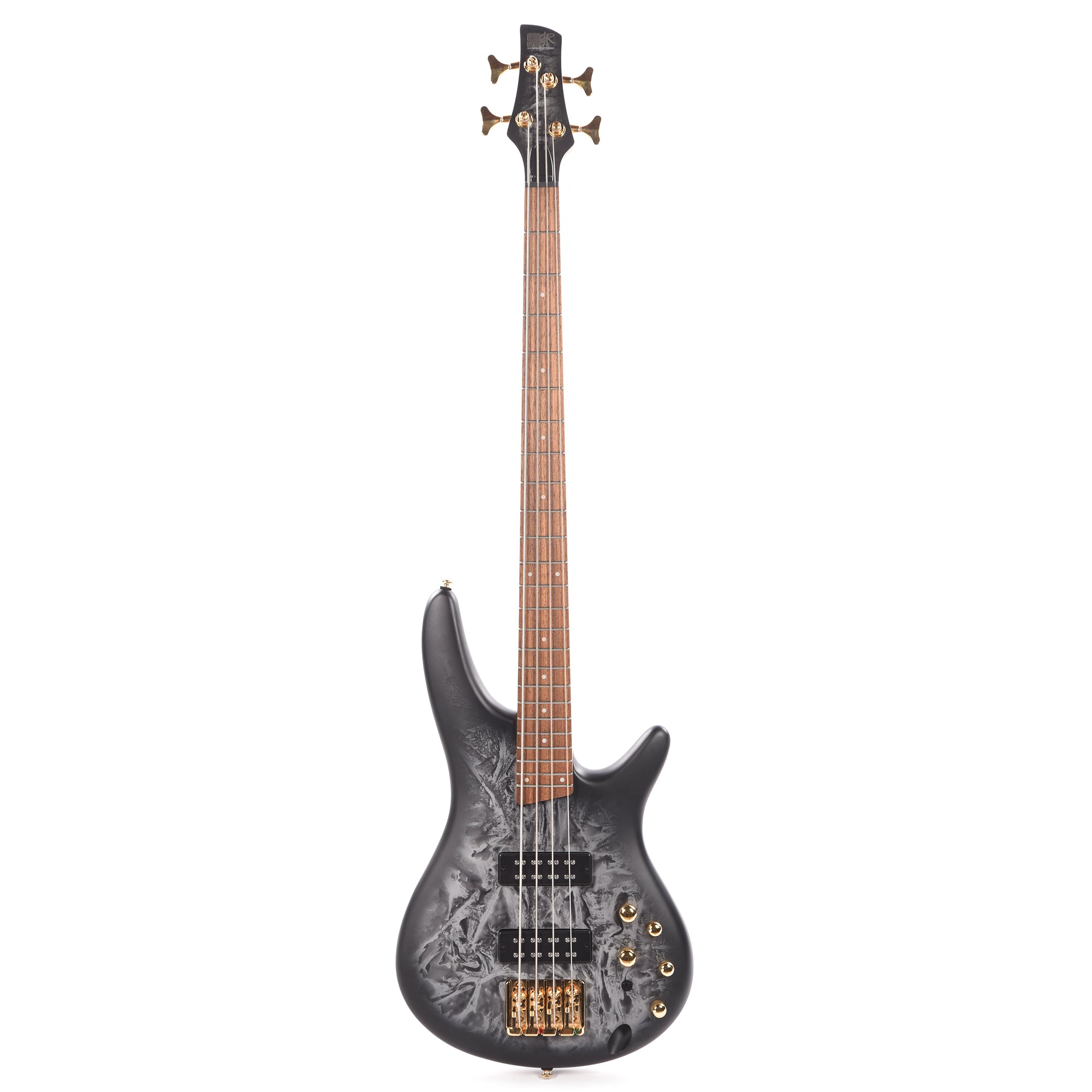 Ibanez SR300EDXBZM Standard 4-String Electric Bass Black Ice Frozen Matte Bass Guitars / 4-String