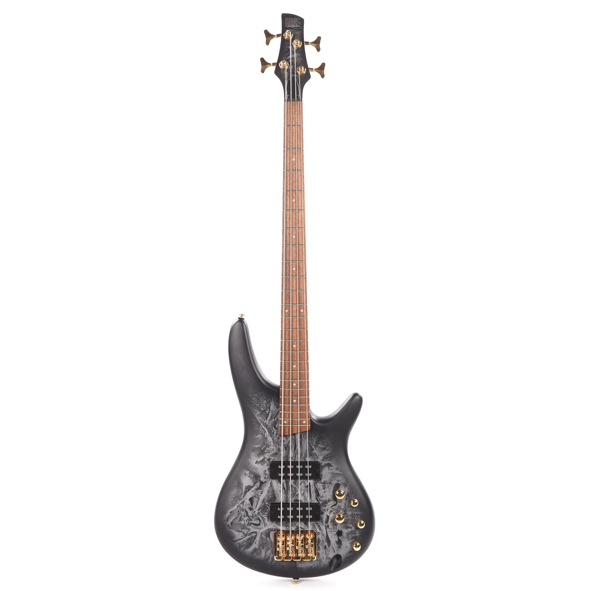 Ibanez SR300EDXBZM Standard 4-String Electric Bass Black Ice Frozen Matte Bass Guitars / 4-String