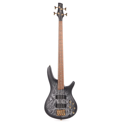 Ibanez SR300EDXBZM Standard 4-String Electric Bass Black Ice Frozen Matte Bass Guitars / 4-String