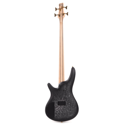Ibanez SR300EDXBZM Standard 4-String Electric Bass Black Ice Frozen Matte Bass Guitars / 4-String