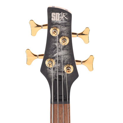 Ibanez SR300EDXBZM Standard 4-String Electric Bass Black Ice Frozen Matte Bass Guitars / 4-String