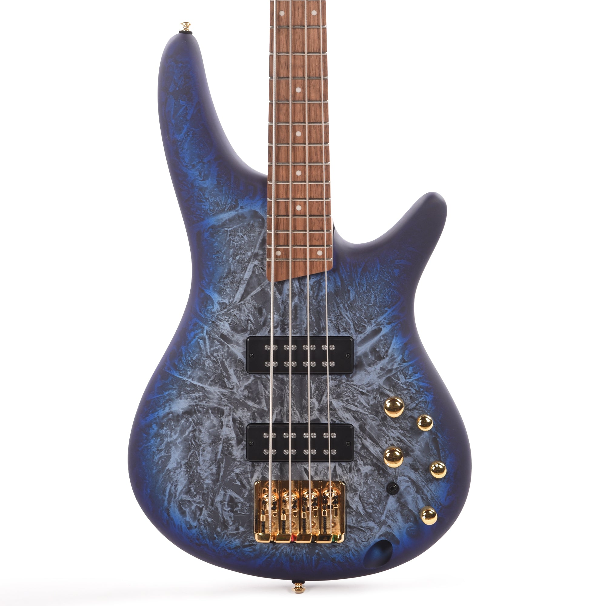 Ibanez SR300EDXCZM Standard 4-String Electric Bass Cosmic Blue Frozen Matte Bass Guitars / 4-String